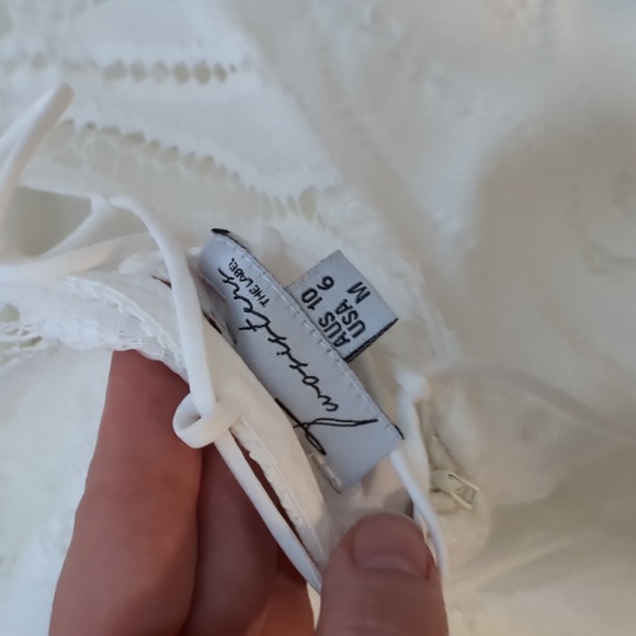 Size 6 Two Sisters Short Backless Dress - Picture 3 of 3